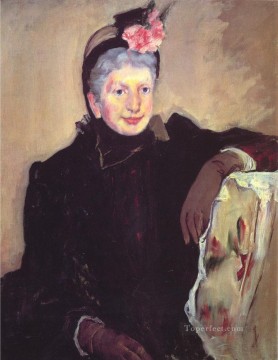 Mary Cassatt Painting - Portrait of a Elderly Lady mothers children Mary Cassatt